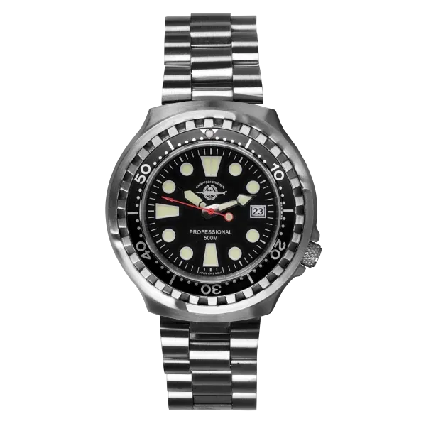 PROFESSIONAL 500 EDELSTAHL EDITION KAMPFSCHWIMMER | EDELSTAHL ARMBAND