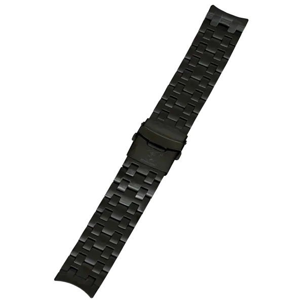 EDELSTAHLARMBAND SCHWARZ 22MM FÜR BT25
