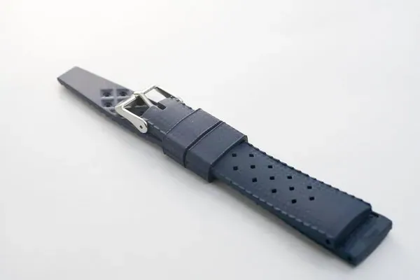 Borealis Boavista 20mm Blue vulcanized Rubber strap - Best Offer in Market for Diver Watches
