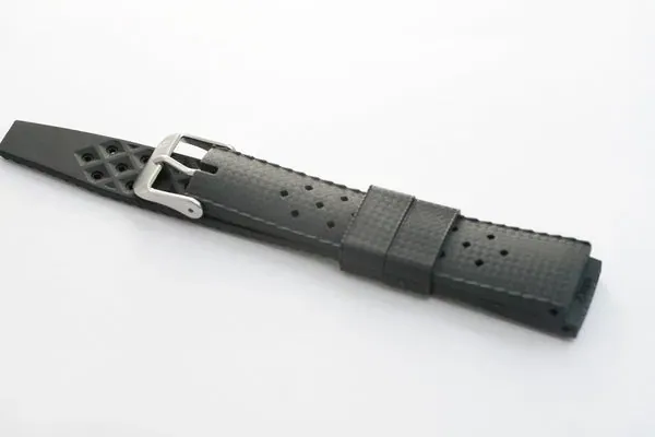 Borealis Boavista 20mm Black vulcanized Rubber strap - Best Offer in Market for Diver Watches