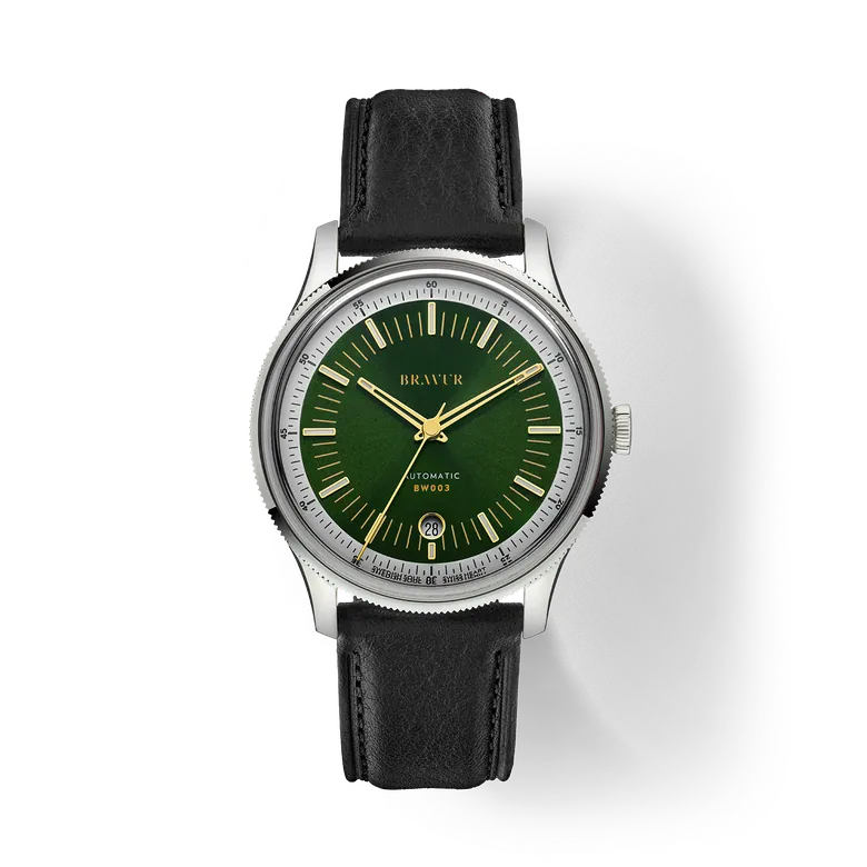 BW003 - Bottle green dial