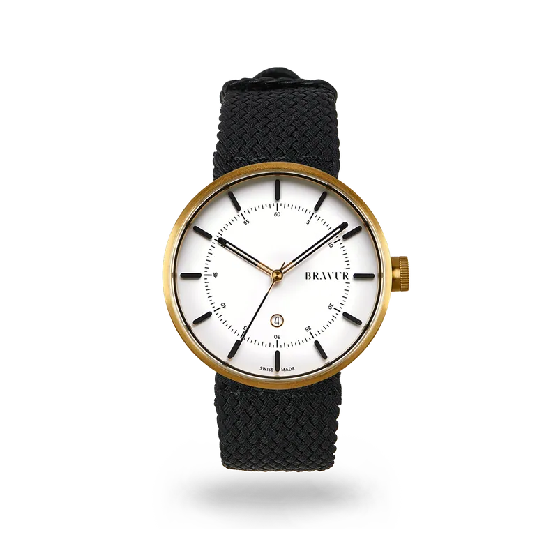 BW002 Gold - Silver White