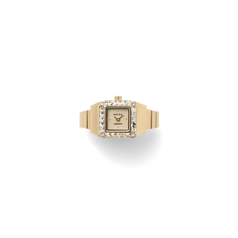 BREDA x DALMATA Time Ring - Gold