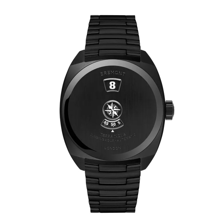 Terra Nova 38 Jumping Hour, Stealth Black