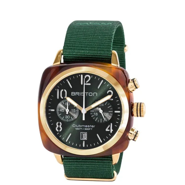 Clubmaster Classic - Chrono - Gold - Vert anglais