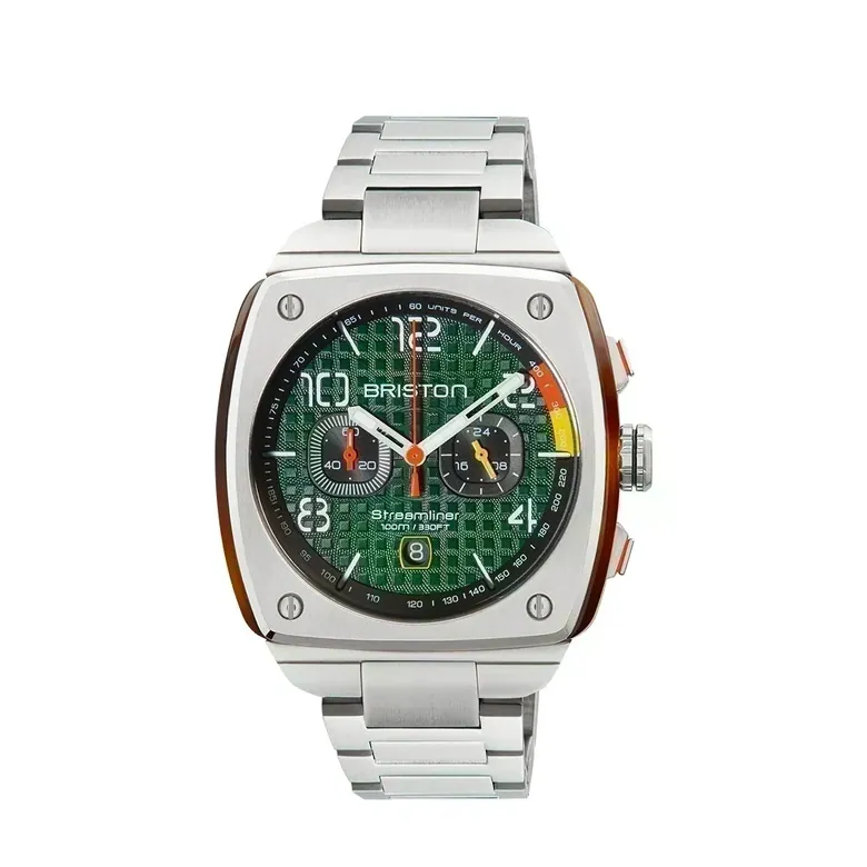 Streamliner Gentleman Driver - Chrono - Acier - Vert