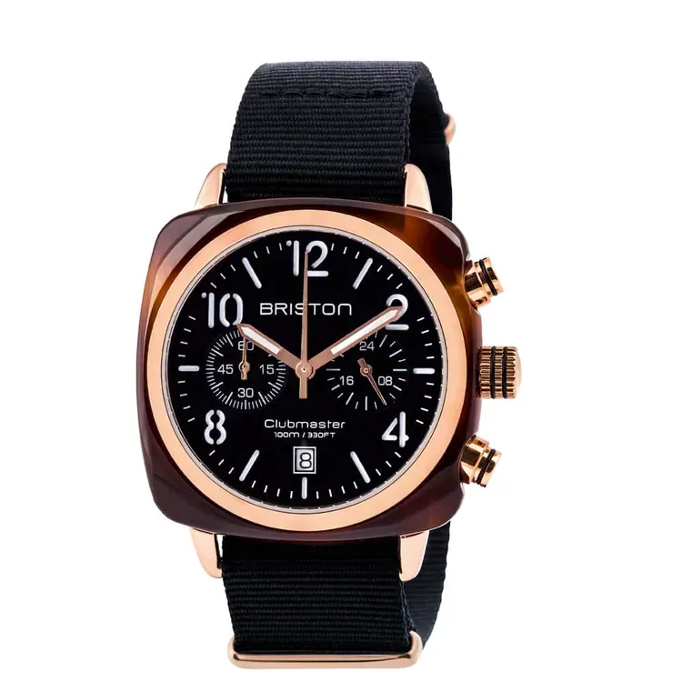 Clubmaster Classic - Chrono - Rose Gold - Noir
