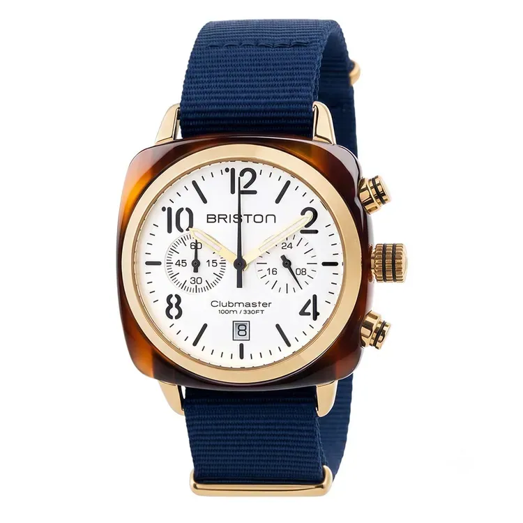Clubmaster Classic - Chrono - Gold - Blanc
