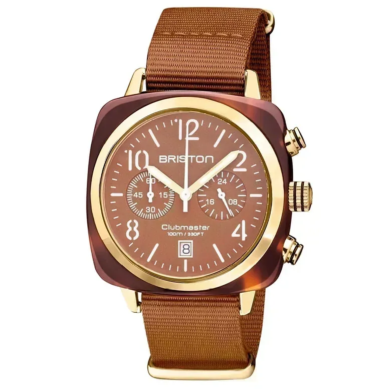 Clubmaster Classic - Chrono - Gold - Caramel