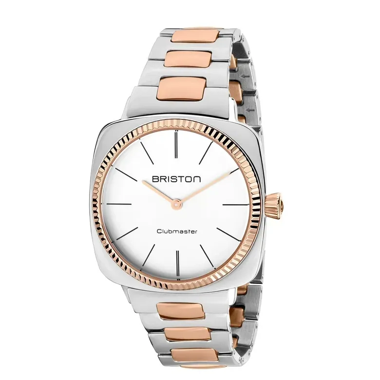 Clubmaster Elegant - Steel - Gold - White