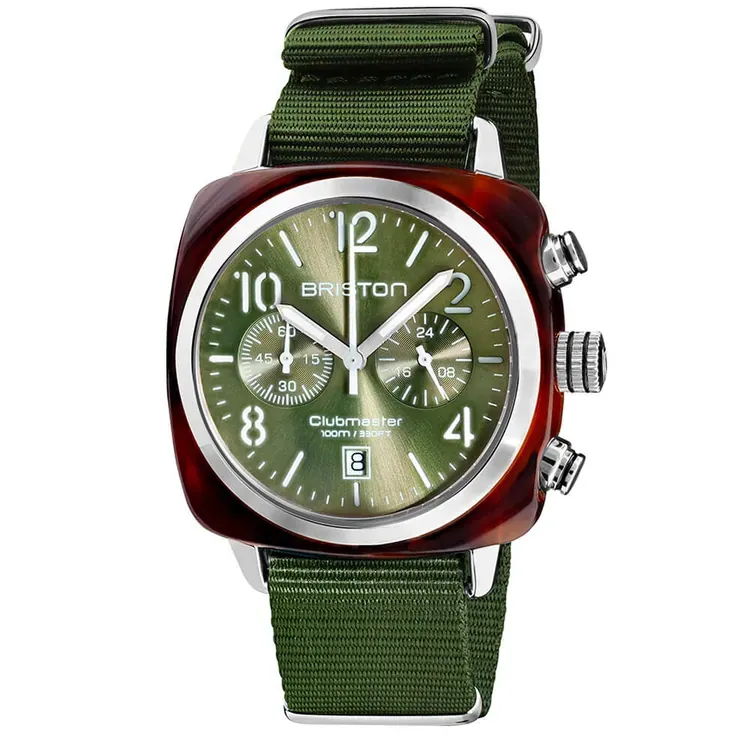 Clubmaster Classic - Chrono - Vert Olive