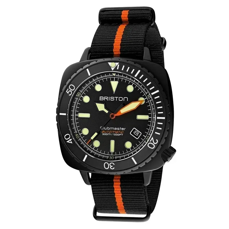 Clubmaster Diver Pro - Noir/Orange