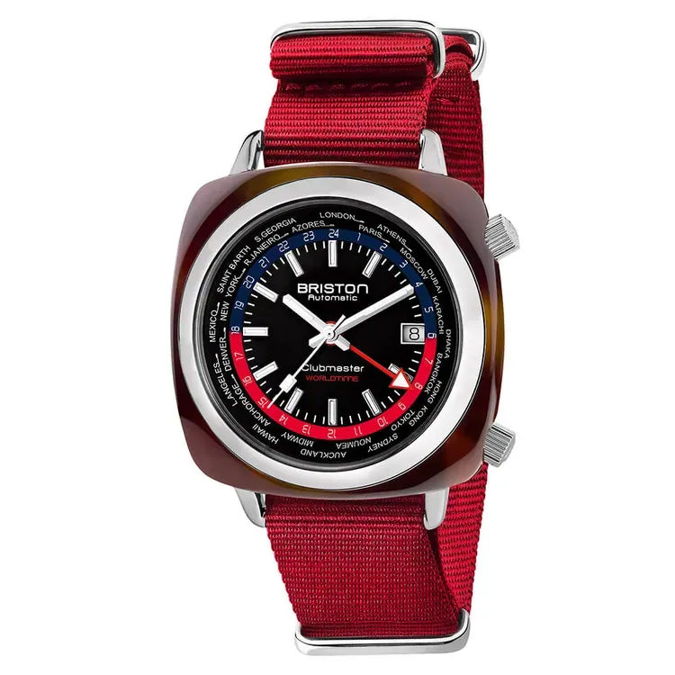 Clubmaster Traveler Worldtime - Rouge