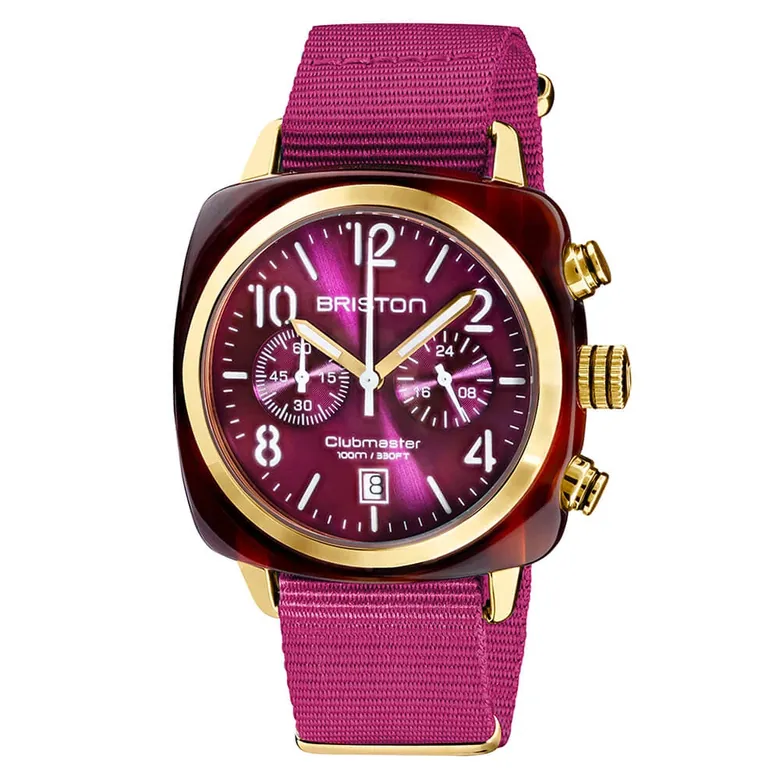 Clubmaster Classic - Chrono - Gold - Cardinal