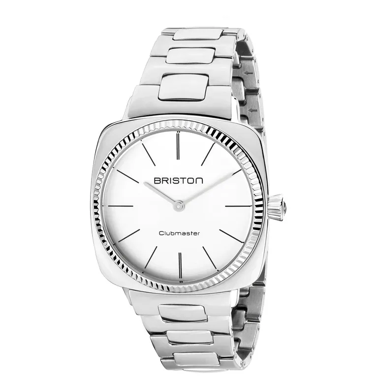 Clubmaster Elegant - Steel - White