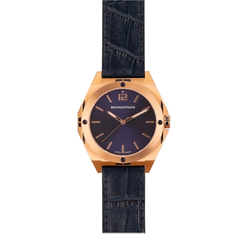 Representor Goud/Blauw 42mm