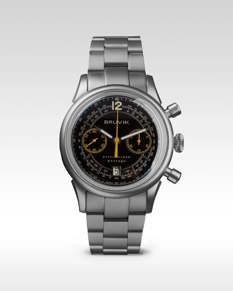 Bruvik Arctic Ocean Passage Chronograph Black