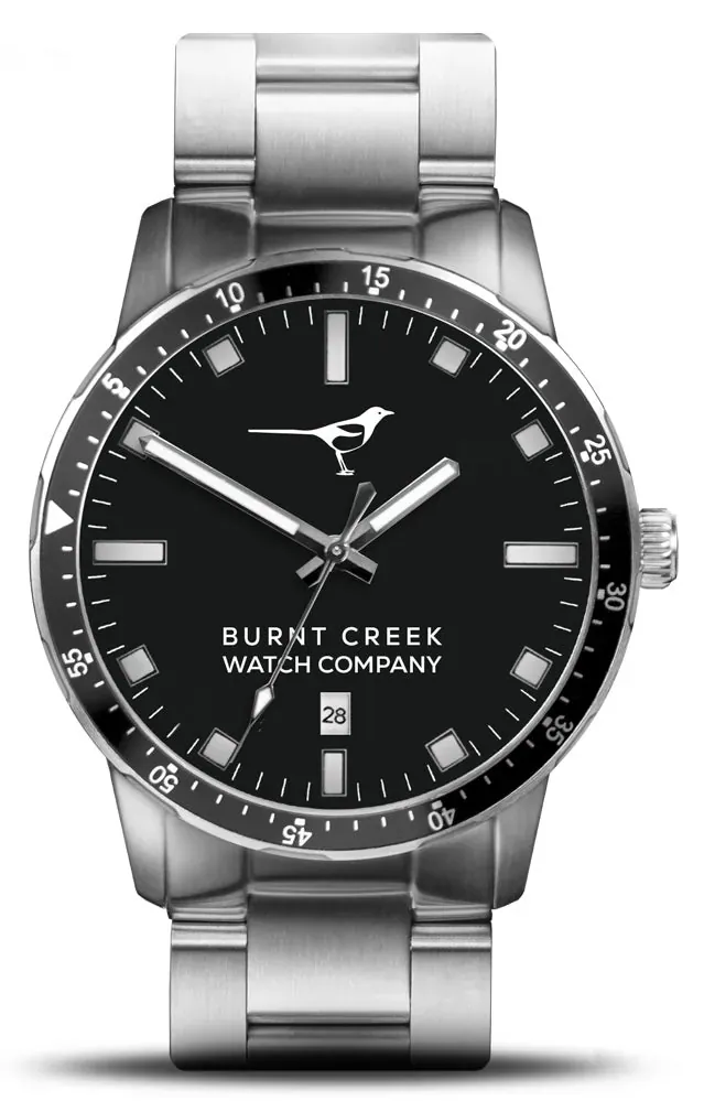 Sentinel Black - Stainless Steel Automatic