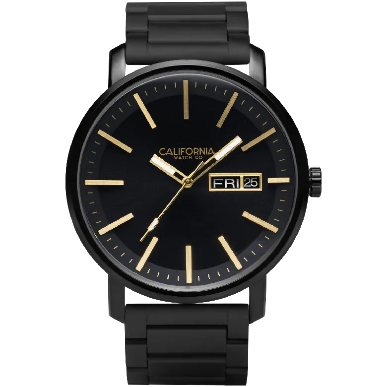 Mojave SS All Black Gold | California Watch Co.