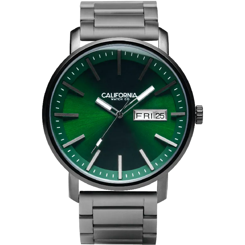 Mojave SS Gunmetal Green | California Watch Co.