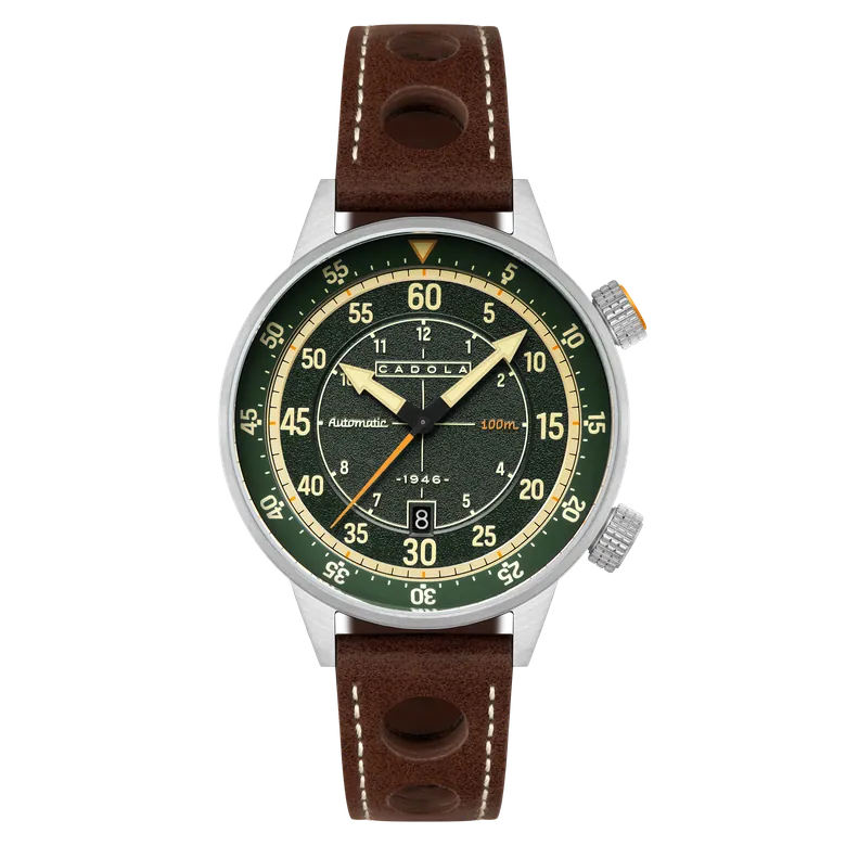 Bottle Green | Rally Timer Automatic