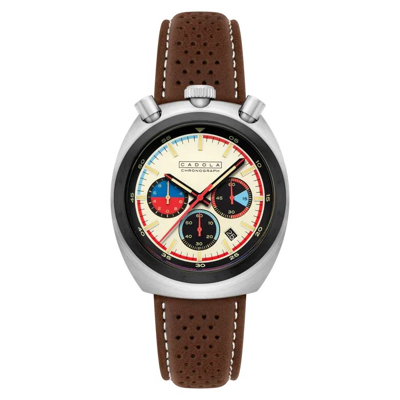 Beige Burnout | Testa Di Toro Chronograph