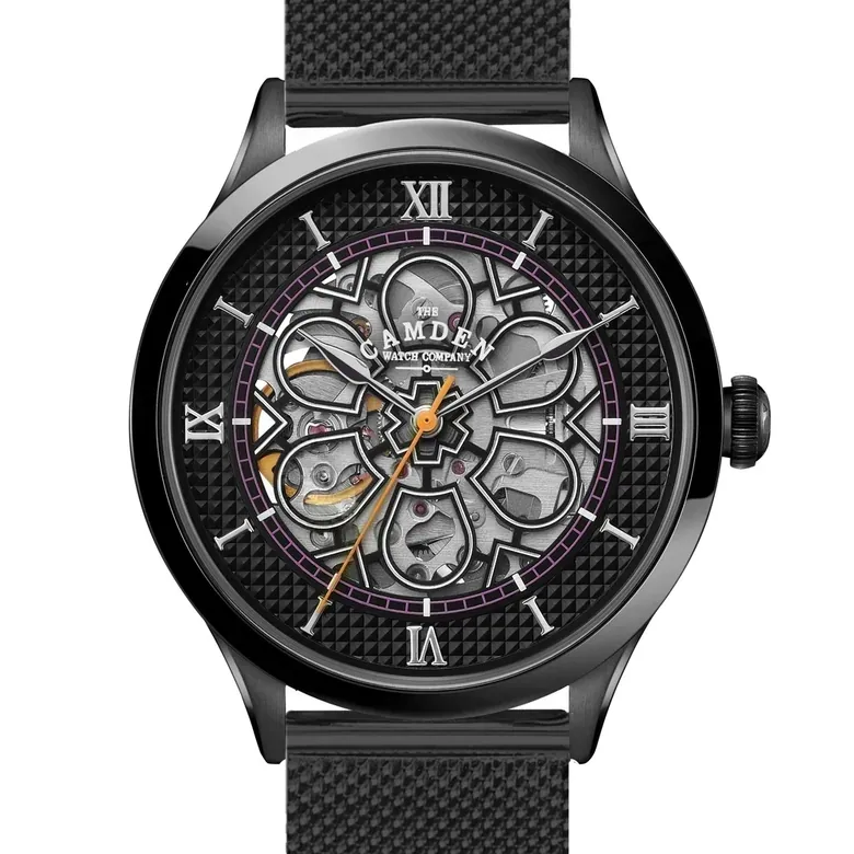 No.274 Skeleton Black on Mesh