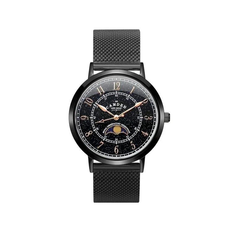No.27 Moonphase Black on Mesh