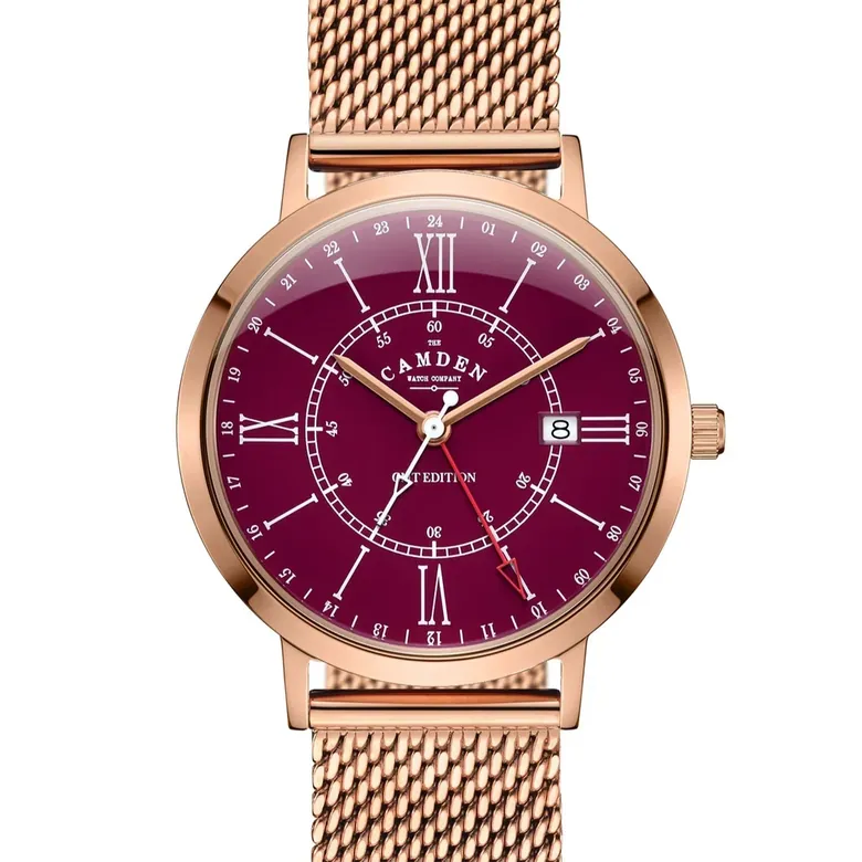 No.27 GMT Rose Gold and Oxblood on Mesh