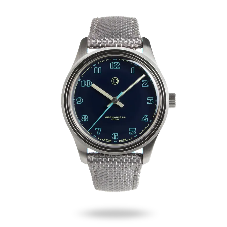 Fieldtimer 39mm in Atlantic Blue