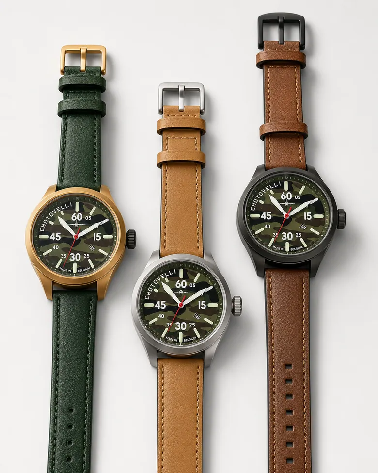 Unique Aviator Watches Online | Premium Pilot Watches by Chotovelli