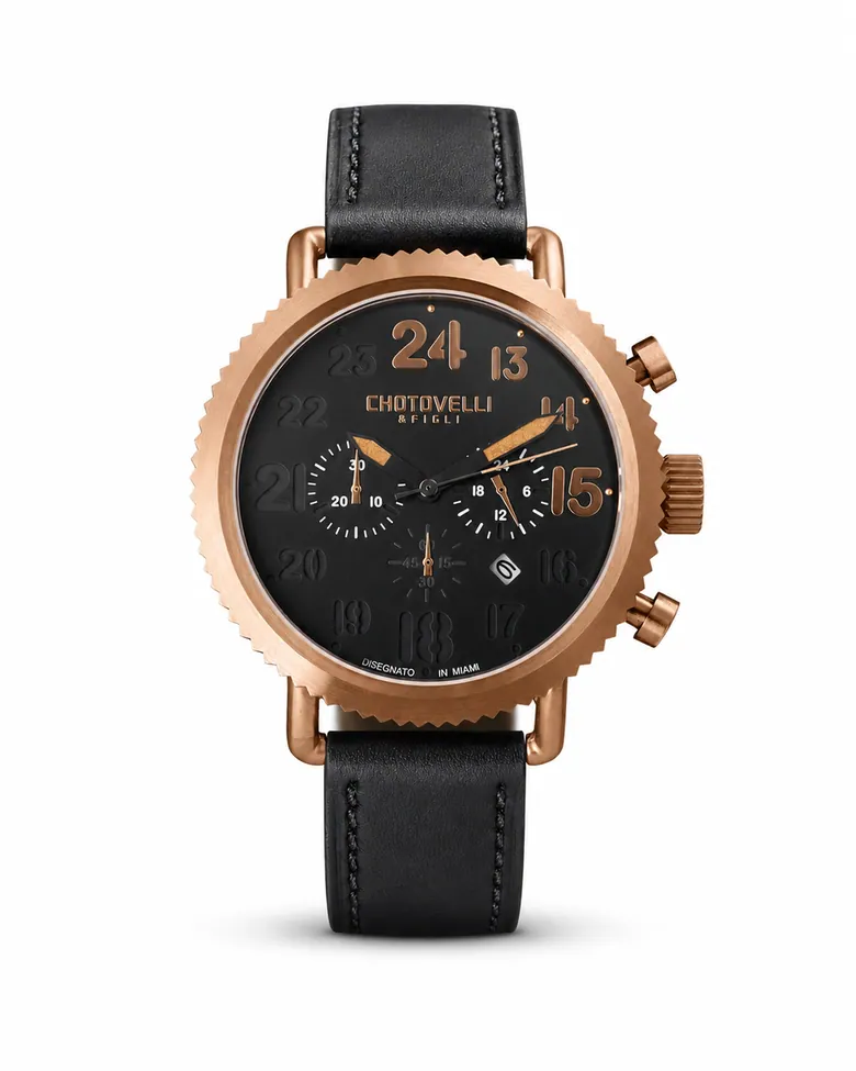 Leather Band Watch | Unisex Leather Watch | Chotovelli &amp; Figli