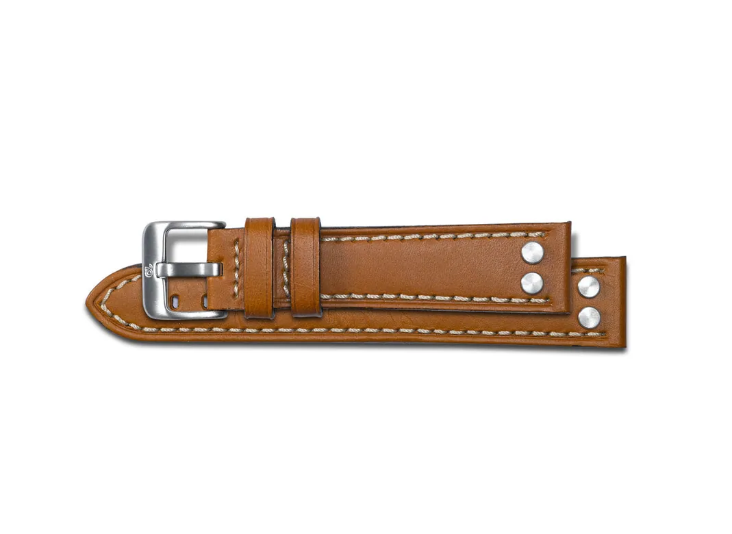 Tan Leather Watch Band | Alfa Pilot watch Strap | Chotovelli &amp; Figli