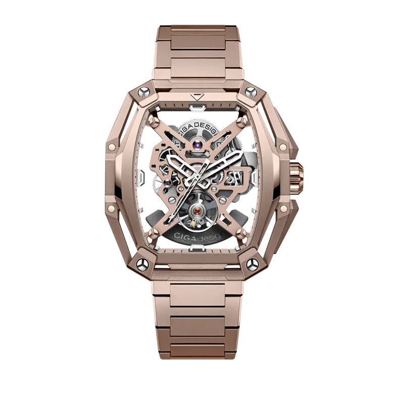 CIGA design SKELETON AUTOMATIC WATCH HUNTER VINTAGE