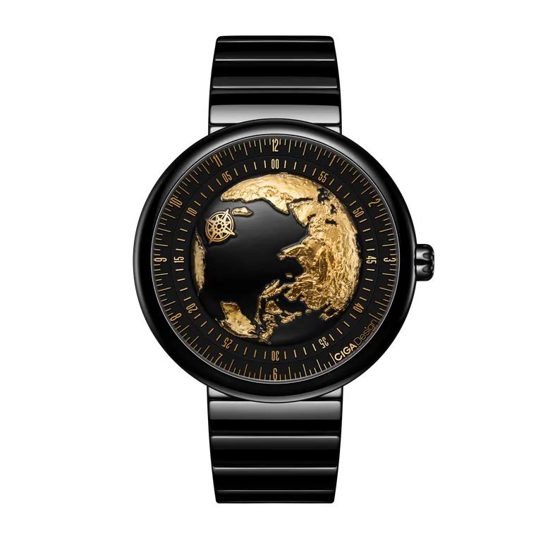 CIGA design AUTOMATIC WATCH BLUE PLANET · GILDED AGE