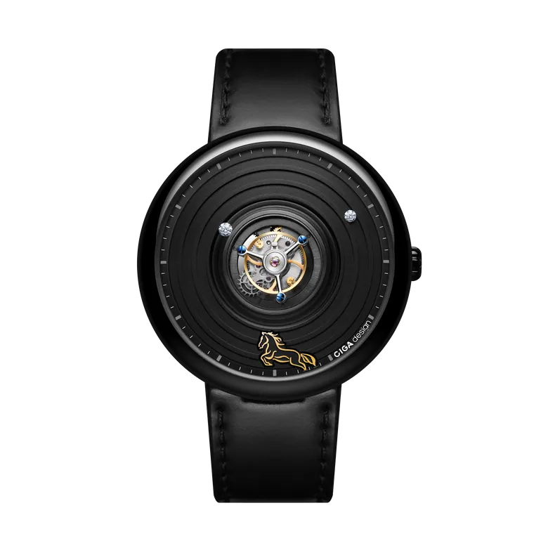 CIGA design CENTRAL TOURBILLON WATCH · CHINESE ZODIAC YEAR OF THE HORS