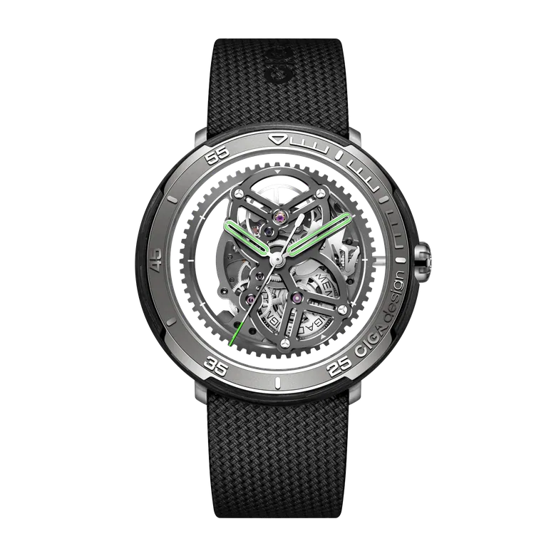 CIGA design RACING-INSPIRED AUTOMATIC SKELETON WATCH VECTOR