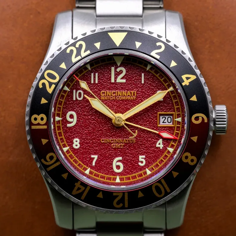The Cincinnatus GMT Burgundy