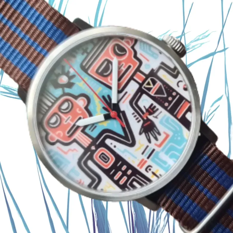 Concentric Automatic A-061 – Basquiat wild painter
