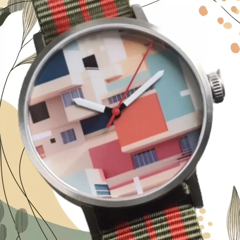 Concentric Colorful Automatic Museum Watch A-153