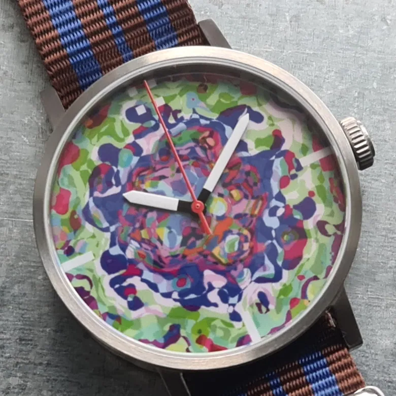 CONCENTRIC-WATCH Colorful Automatic Unique Watch A-166 41mm