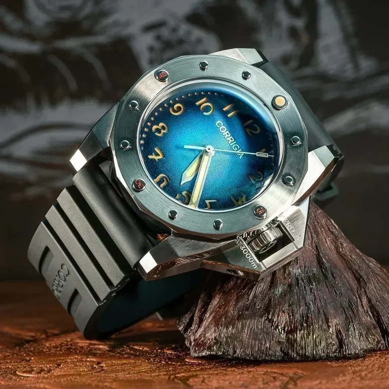 Corrigia02 Steel P-Blue REF.AS.590-614-578-579-580 Ausstellungsstück