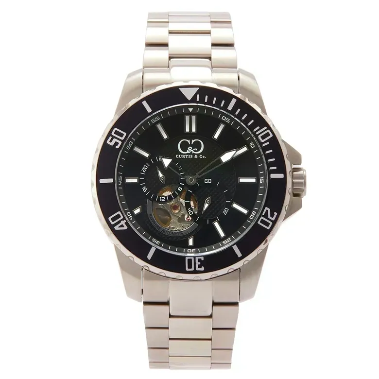 BIG TIME ROYALE (45 mm) SILVER CASE / BLACK DIAL