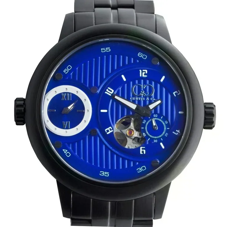 BIG TIME PASSPORT (52 mm) BLUE DIAL / BLACK SERIES