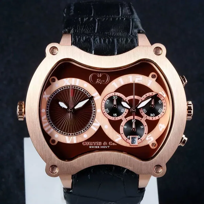 BIG TIME GRAND (57mm) BROWN DIAL / ROSE GOLD CASE