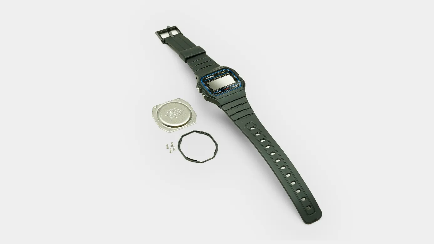 Casio F-91W Carcass