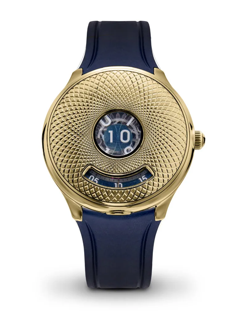 Anniversary Watch "Time Jumper" - Calibre 10.01 - 3N Yellow Gold