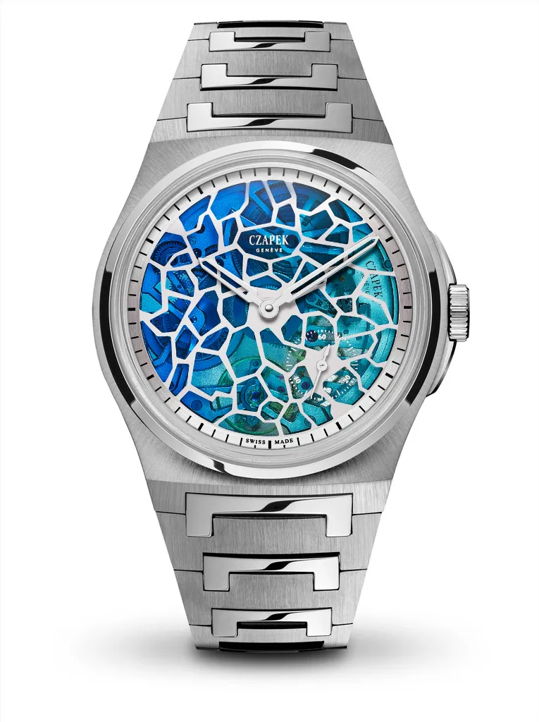 Antarctique, Squelette Plique-à-jour - Polar Blue