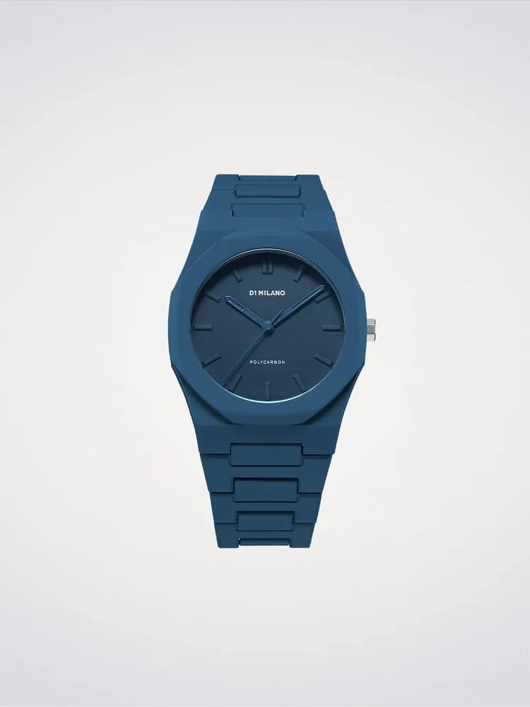 Navy Blue Polycarbon Watch