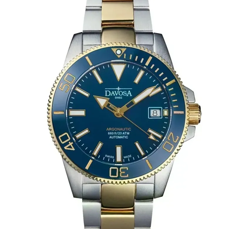 Argonautic 39 Automatic 200m Blue Gold Men's Diver Watch 16153340